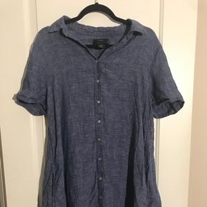Linen Shirt Dress